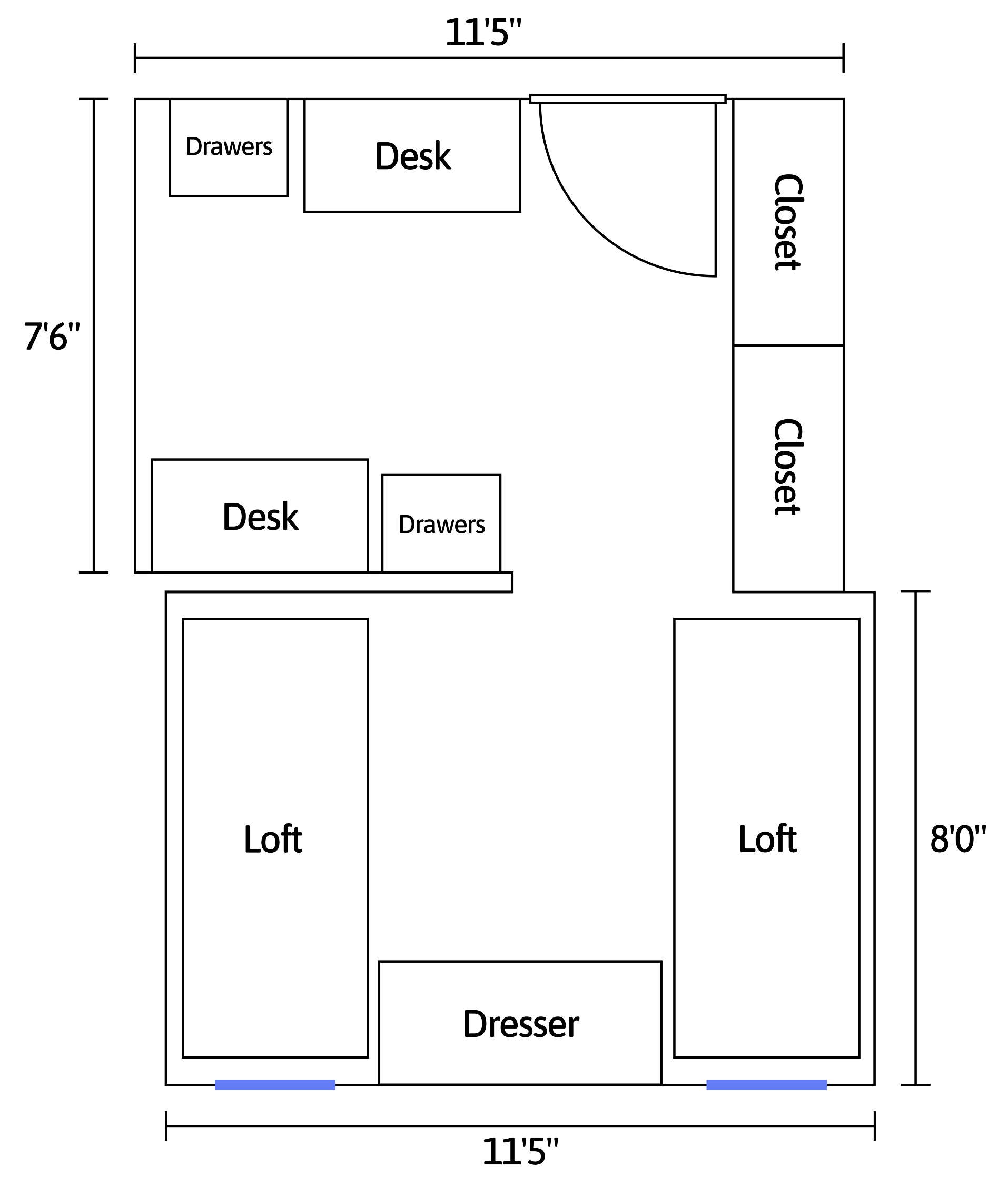 Williams Hall Floor Plan